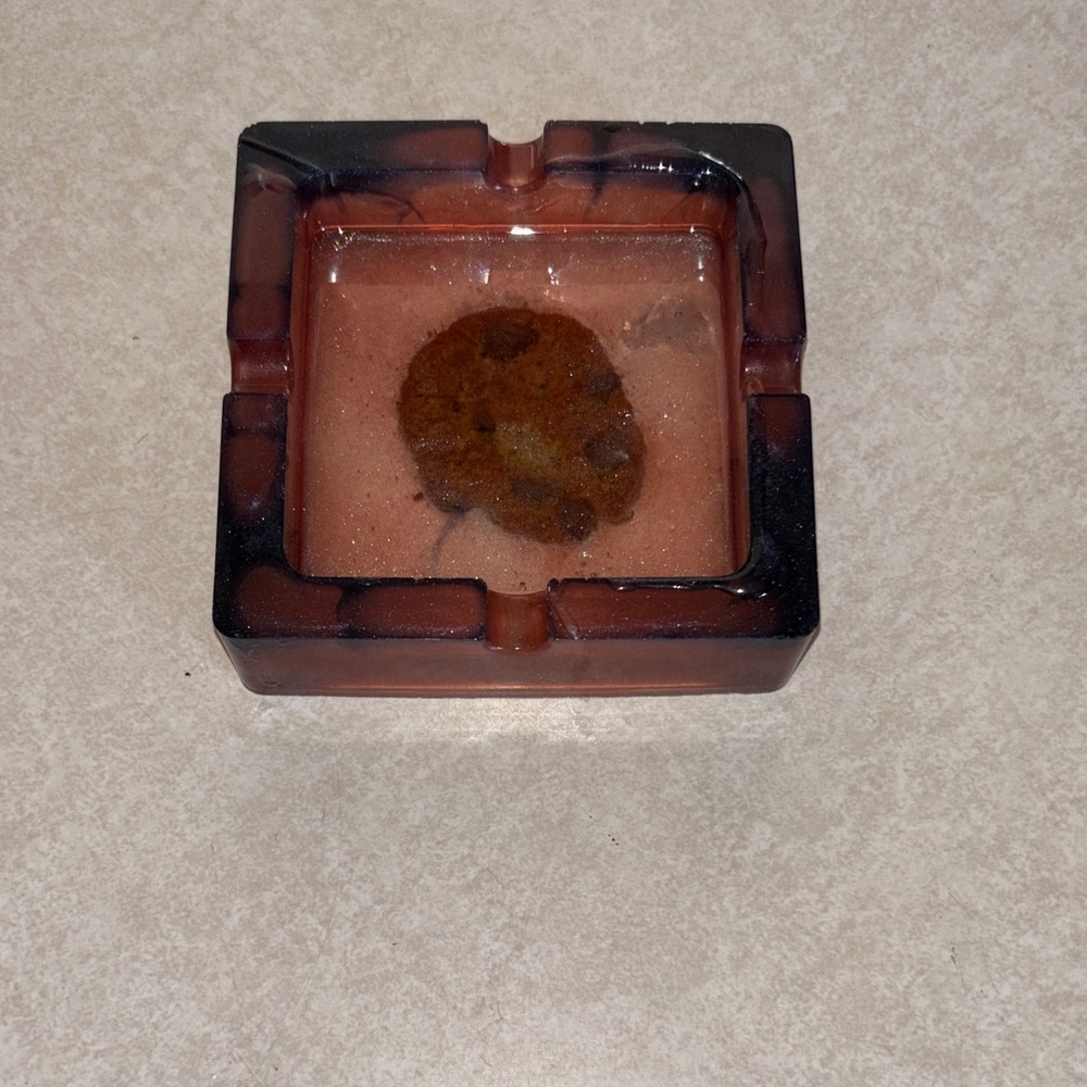 Vintage Square Ashtray